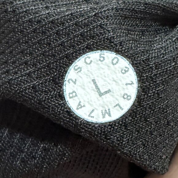 Men Lululemon Surge Short *6" Updated Lined Heathered Deep Coal Size Large - Picture 4 of 6